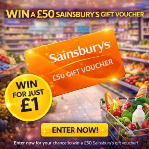 £50 sainsburys gift voucher