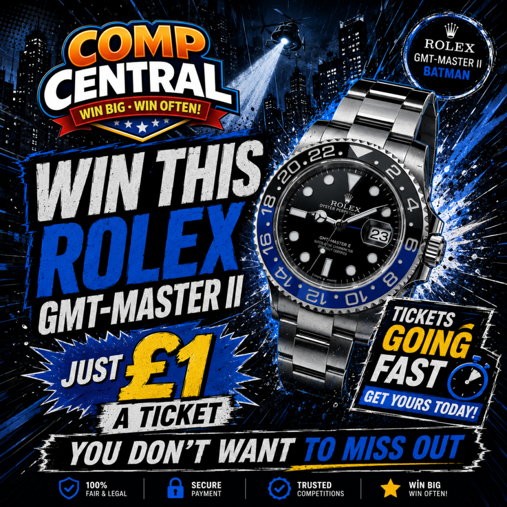 Win a Rolex GMT II Batman